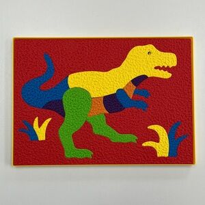 Lauri Crepe Rubber Dinosaur Puzzle